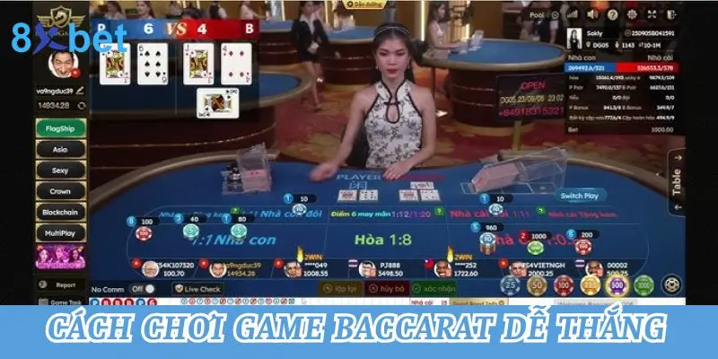 Cách Chơi Baccarat